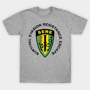 Survival Evasion Resistance Escape SERE School T-Shirt